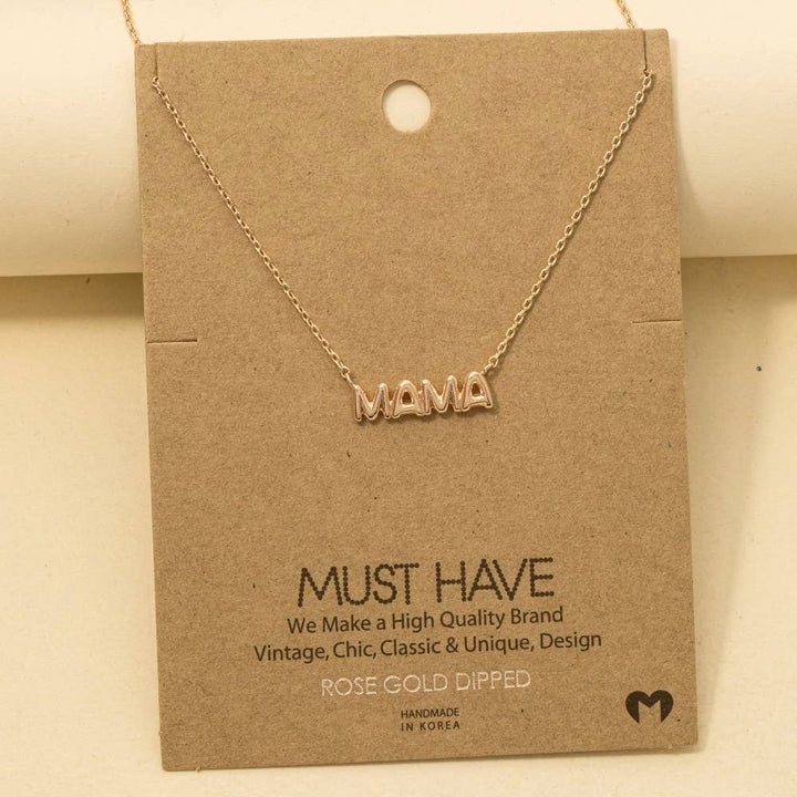 Accessories, Necklaces - Bubble Mama Pendant Necklace - - Cultured Cloths Apparel