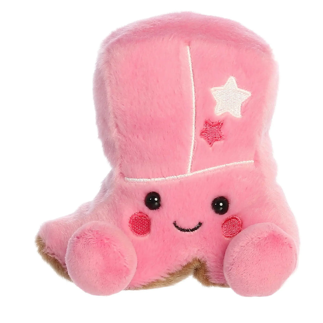 Accessories, Toys - 5" Plush Pal Little Pink Cowgirl Boot Palm Pals Stuffed Animal - - Cultured Cloths Apparel