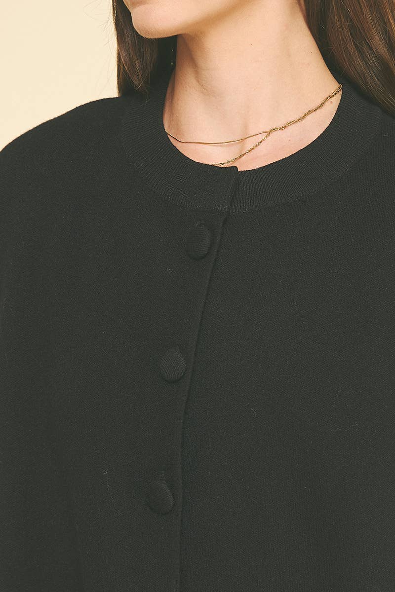 OPEN FRONT BUTTON DOWN