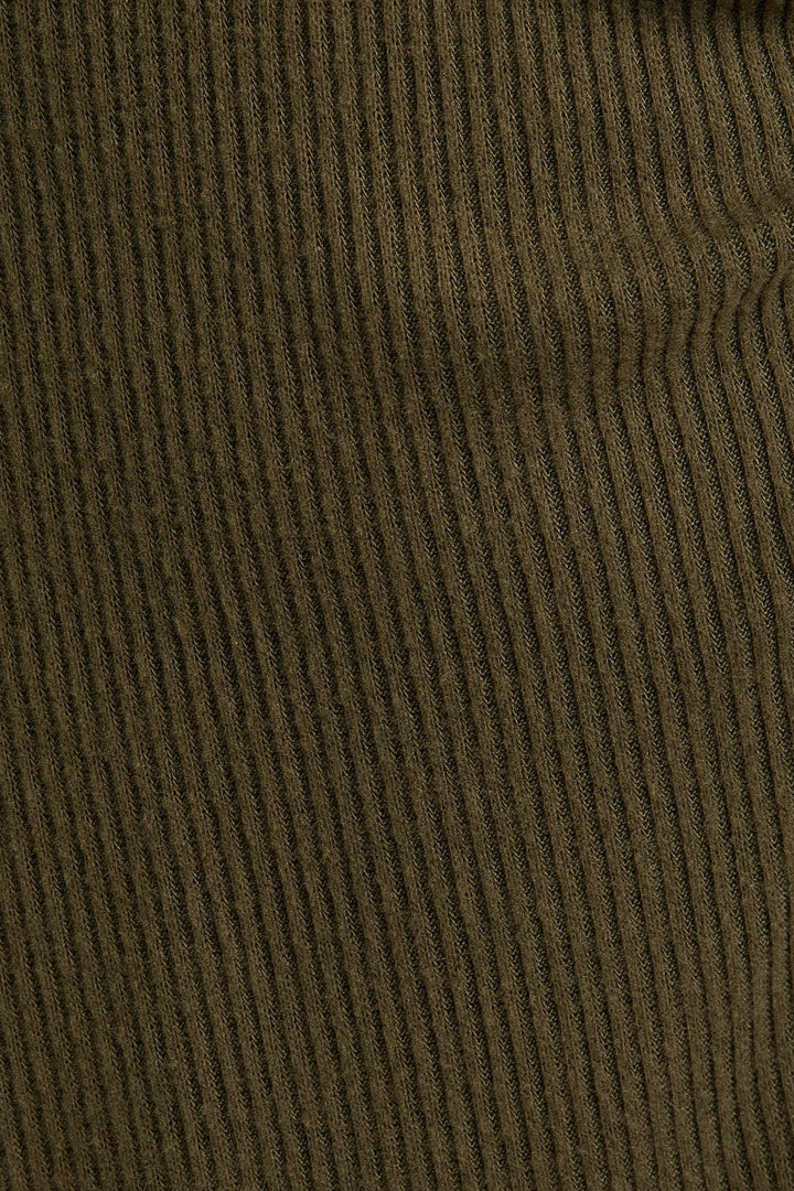 Women's Dresses - SURPLICE LONG SLEEVE O-RING TRIM MINI DRESS - - Cultured Cloths Apparel