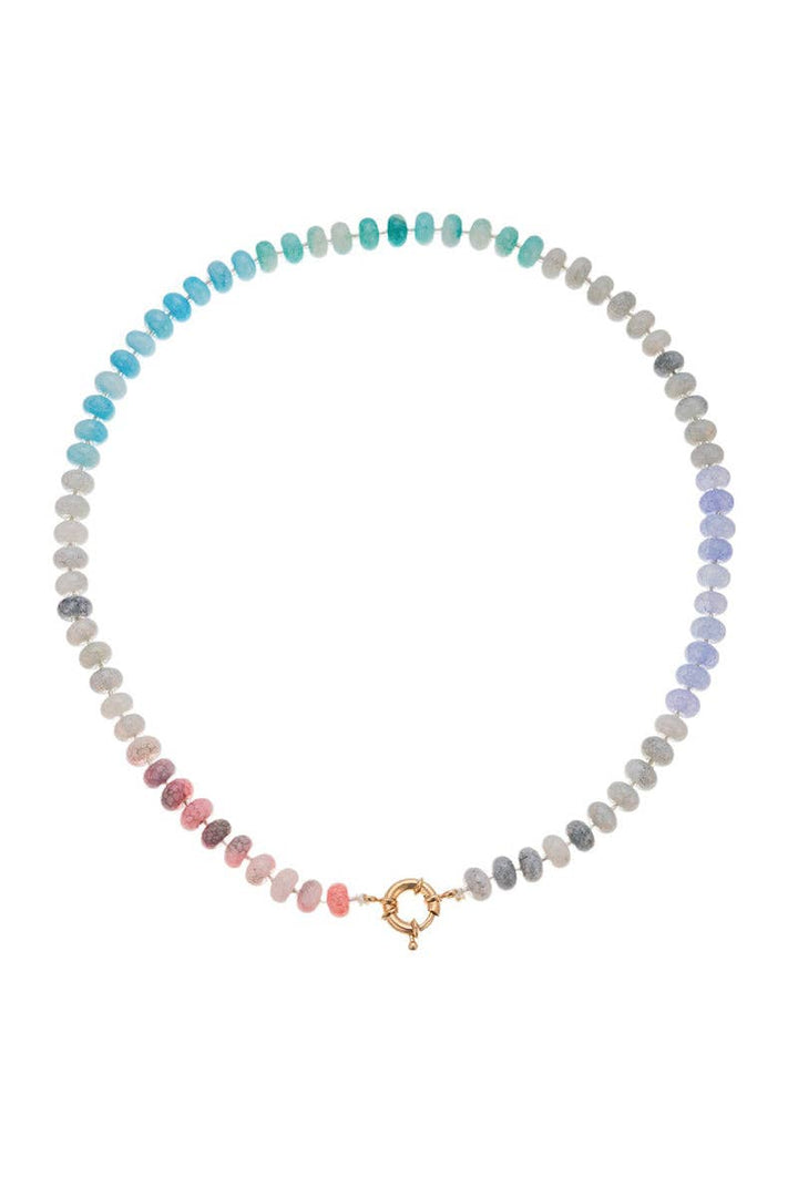 Accessories, Necklaces - Vibrant Beaded Necklace - - Cultured Cloths Apparel