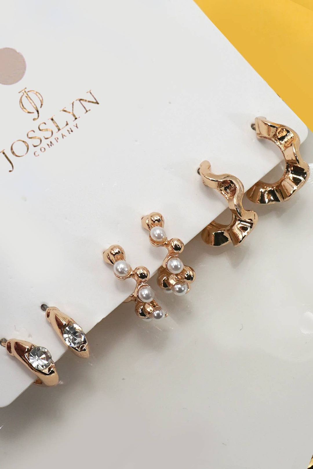 Accessories, Earrings - MULTI CLASSIC HOOP TRIO EARRINGS - GOLD - Cultured Cloths Apparel