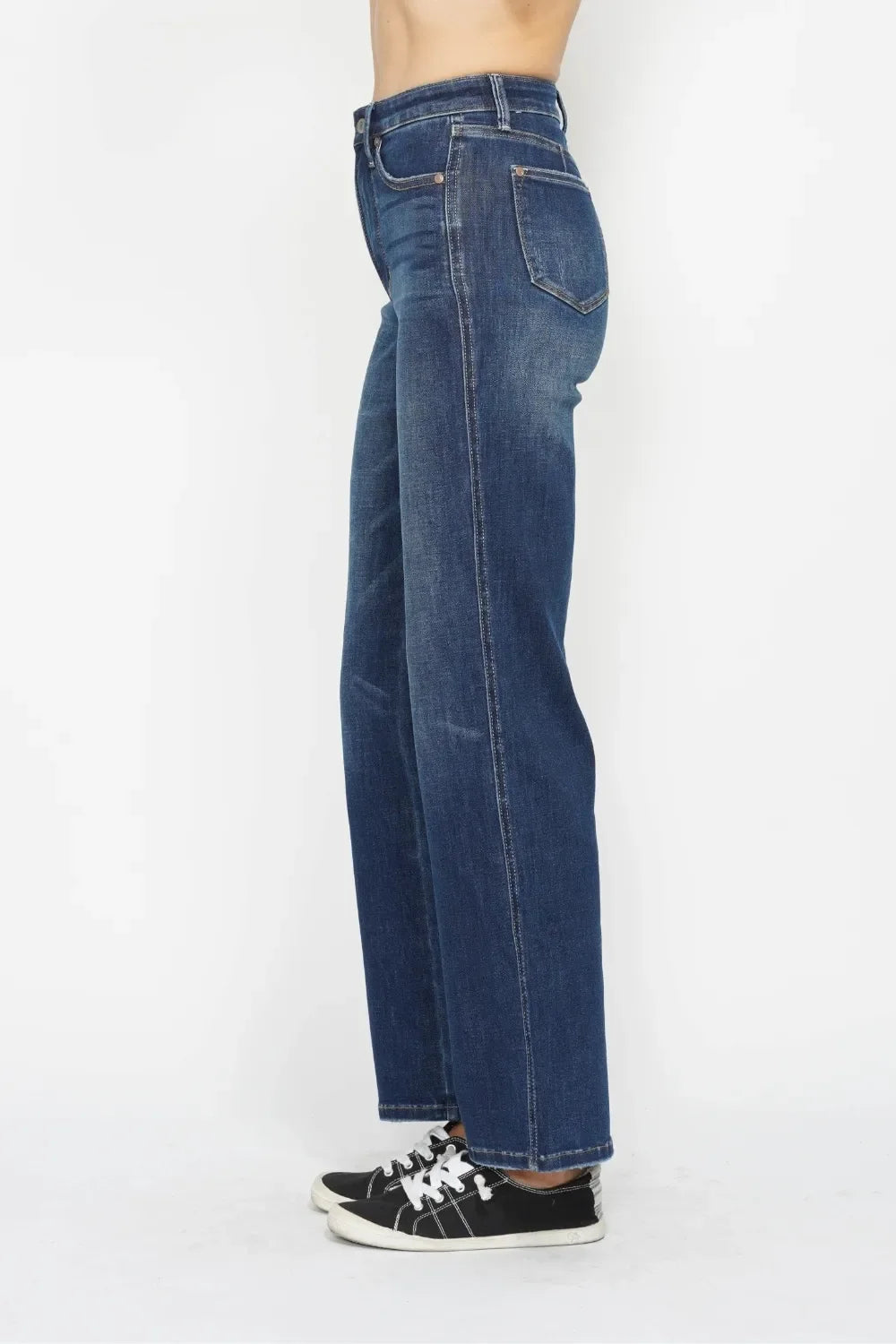 Denim - Judy Blue Full Size High Waist Tummy Control Jeans - - Cultured Cloths Apparel