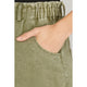 Women's Skirts - Paperbag Twill Washed Mini Skirt -  - Cultured Cloths Apparel