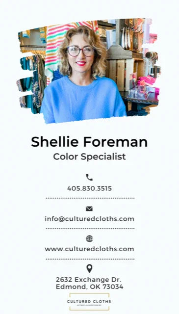 Services - Color Analysis Service - - Cultured Cloths Apparel