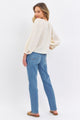 Denim - Judy Blue Full Size High Waist Straight Jeans -  - Cultured Cloths Apparel