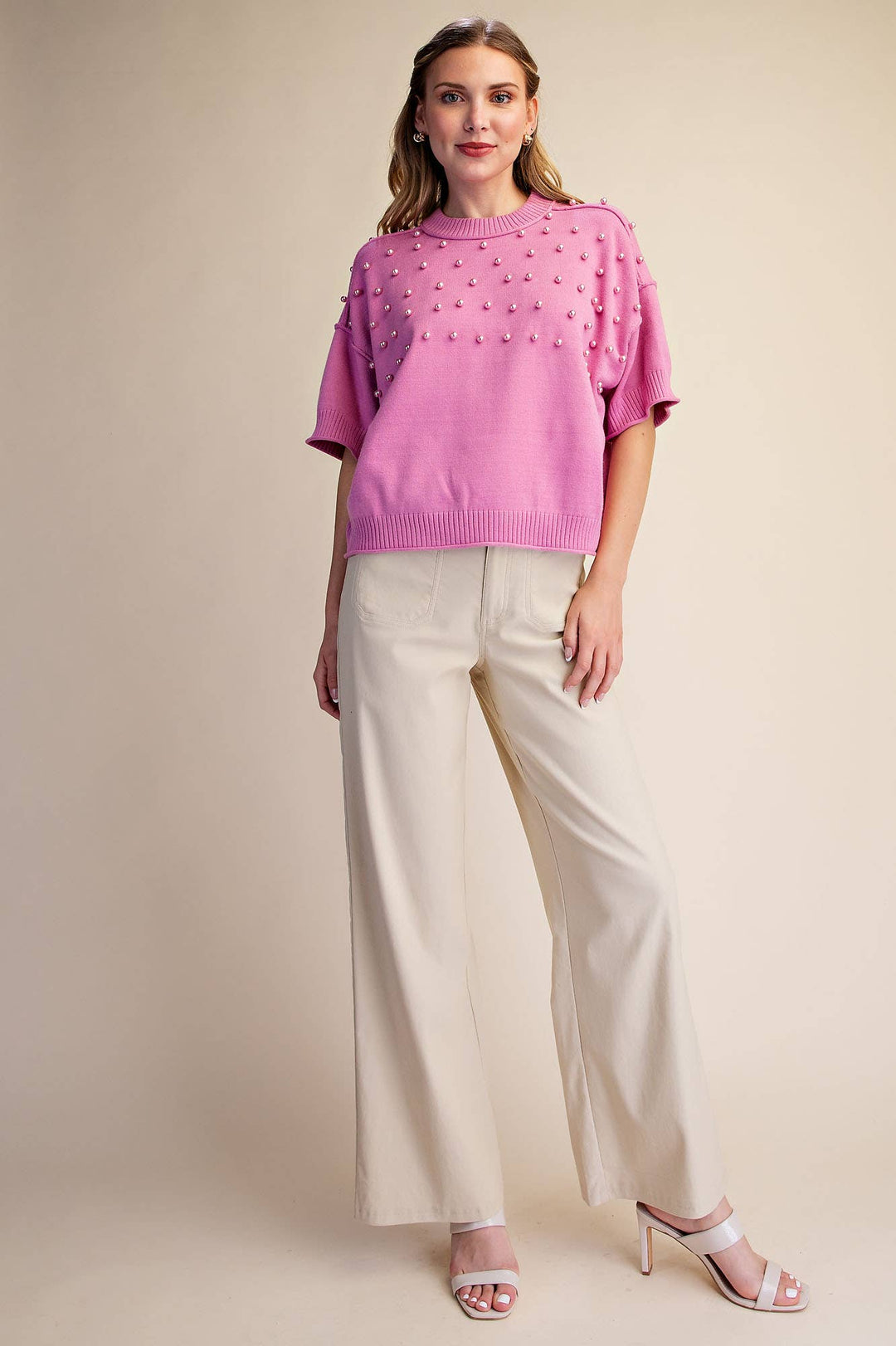 Pearl Crewneck Sweater
