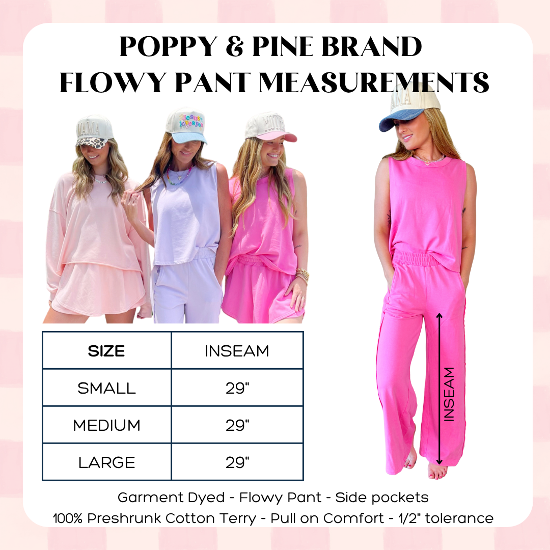 Pants - Lilac Flowy Pant - - Cultured Cloths Apparel