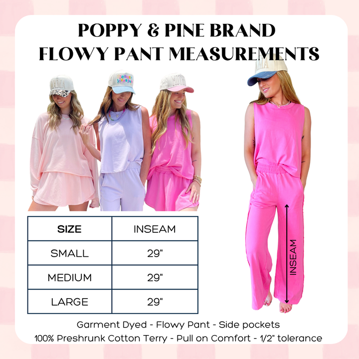 Pants - Lilac Flowy Pant - - Cultured Cloths Apparel
