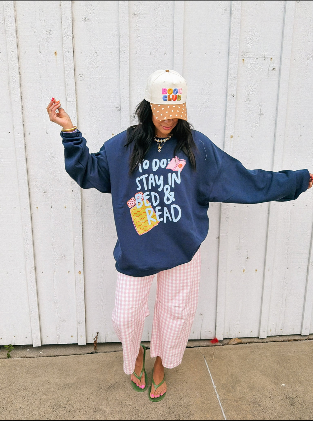 Book club trucker hat