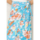 Women's Skirts - Floral Print Wrap and Tie Skirt -  - Cultured Cloths Apparel