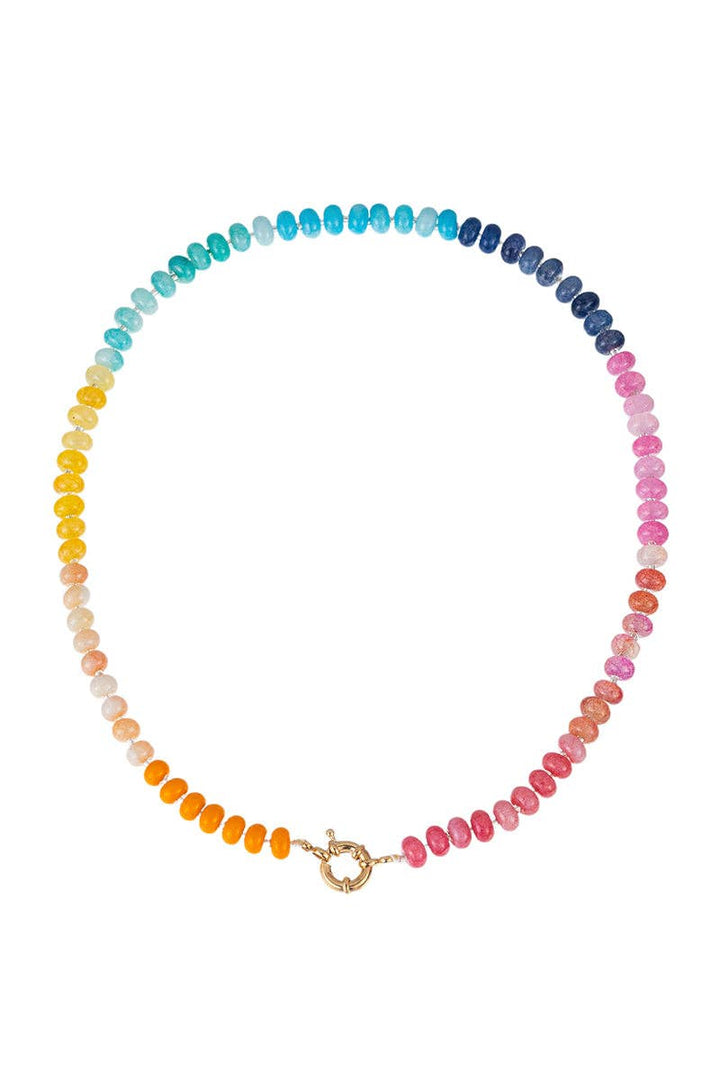 Accessories, Necklaces - Vibrant Beaded Necklace - - Cultured Cloths Apparel
