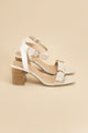 Shoes - TREATY-S Buckle Sandal Heel -  - Cultured Cloths Apparel