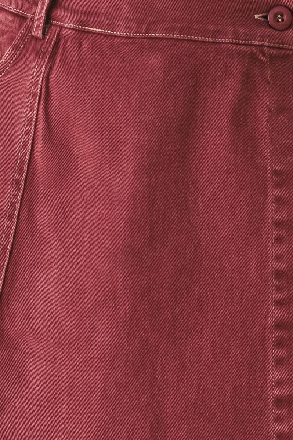 solid woven skort