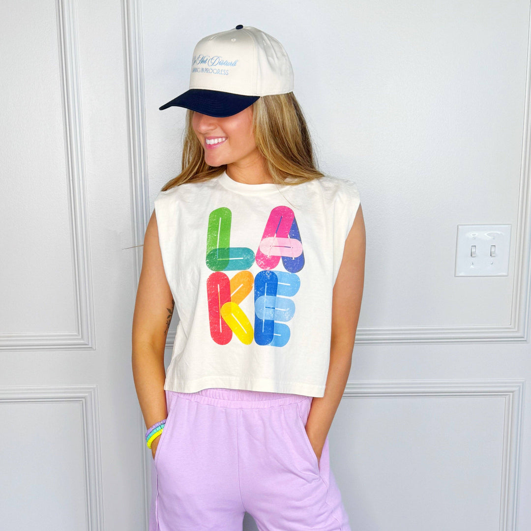 Women's Sleeveless - Bright Lake Tank - Adult Medium (8-10) - Cultured Cloths Apparel