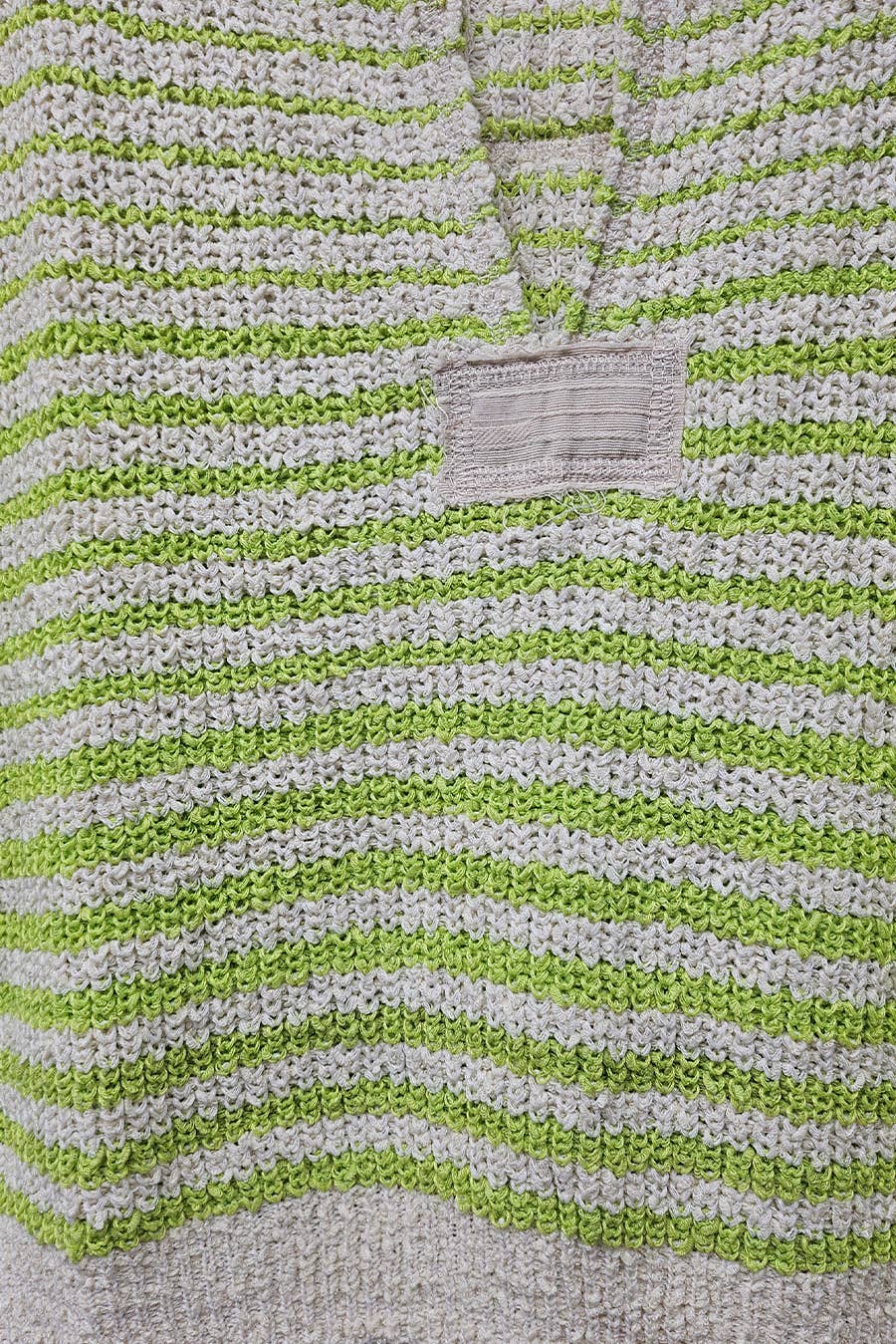 - Striped Cap sleeve Slouchy Sweater - - Cultured Cloths Apparel