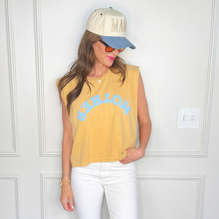 Graphic T-Shirts - Upside-down Puff Mother Tank - - Cultured Cloths Apparel
