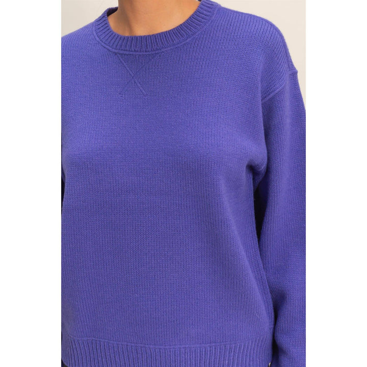Women's Sweaters - Crew Neck Sweater - - Cultured Cloths Apparel