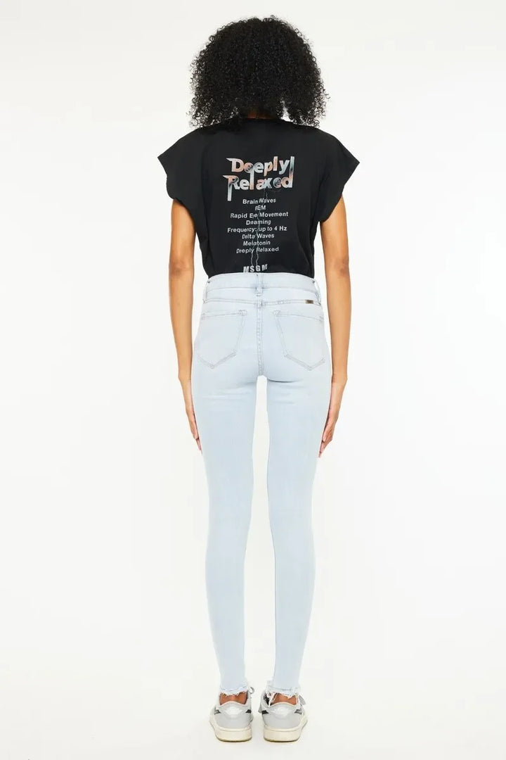 Denim - Kancan High Rise Super Skinny Jeans - - Cultured Cloths Apparel