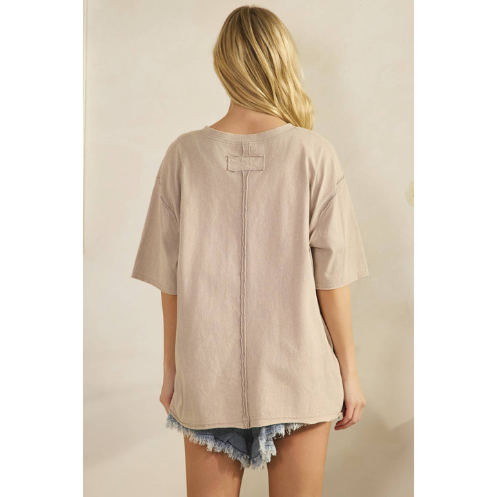 LUCKY CHARM HORSESHOE OVERSIZED TEE