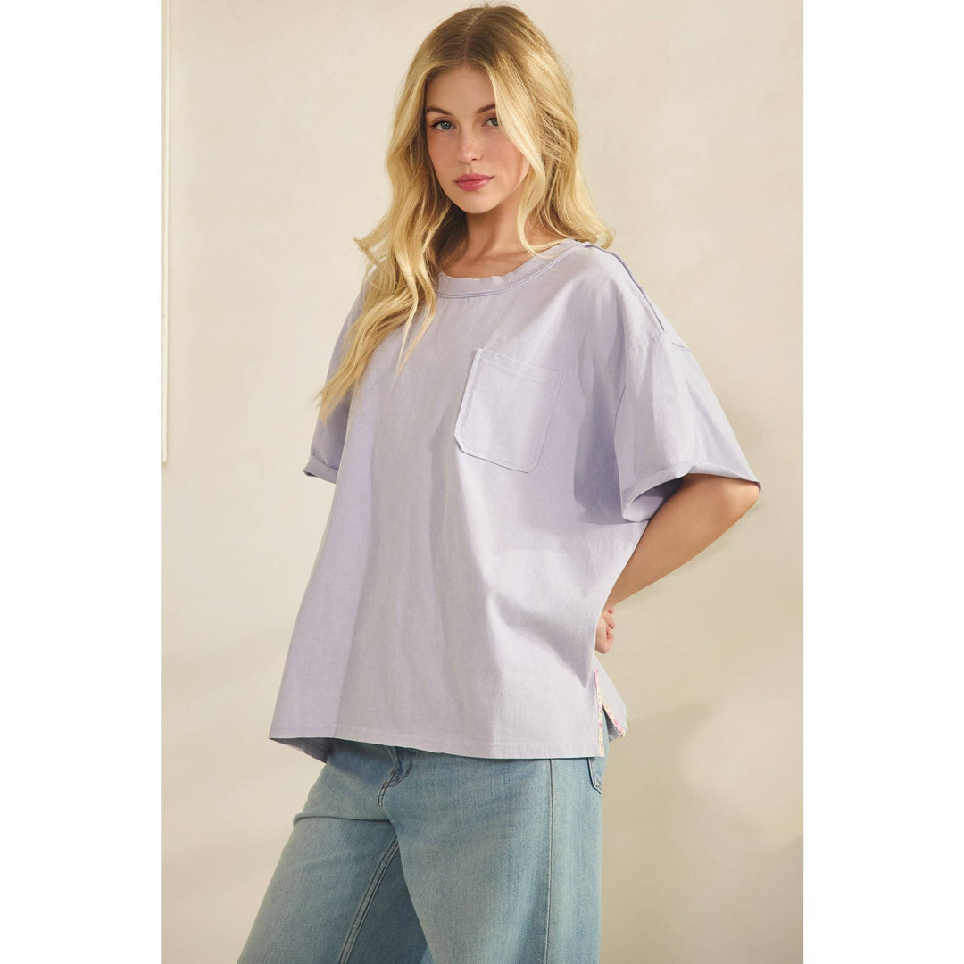 BUTTERFLY BLOOM BACK PATCH TEE