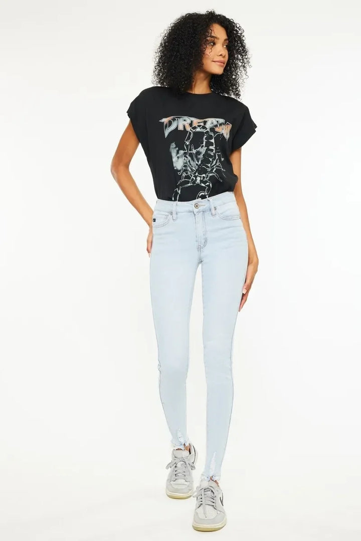 Denim - Kancan High Rise Super Skinny Jeans - - Cultured Cloths Apparel