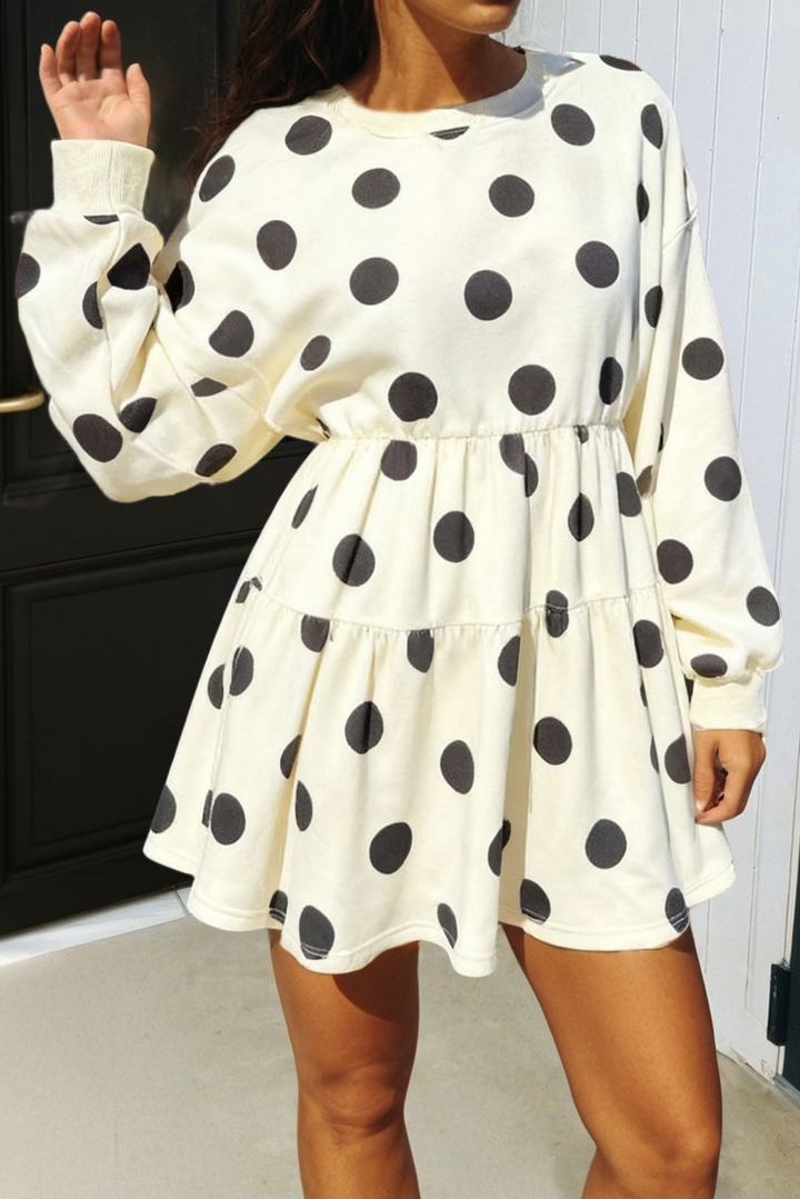 Athleisure - LAS Polka Dot Looks Pullover Drawstring Shorts Sets (S-XL) - - Cultured Cloths Apparel