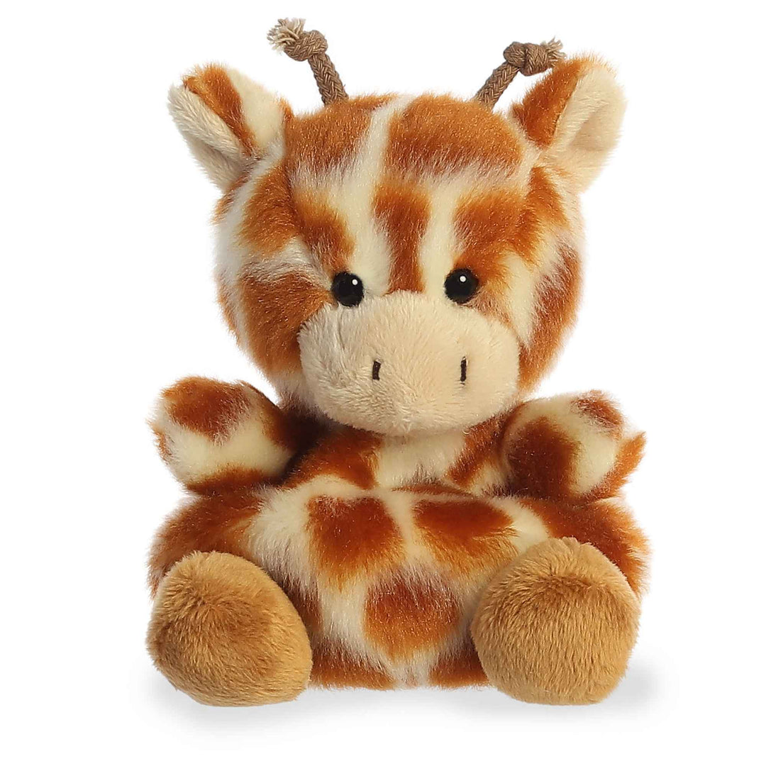 Accessories, Toys - 5" Plush Safara Giraffe Palm Pal - - Cultured Cloths Apparel