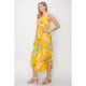 Women's Dresses - FLORAL CHIFFON SLEEVELESS JUMPSUIT -  - Cultured Cloths Apparel