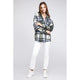 Women's Long Sleeve - Textured Shirts With Big Checkered Point -  - Cultured Cloths Apparel