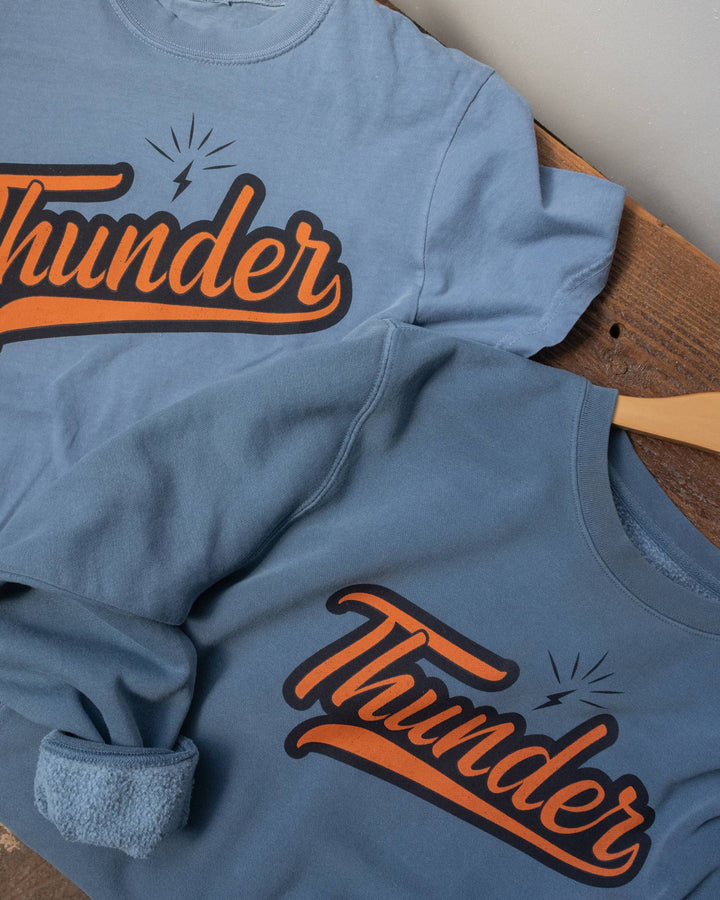 Graphic T-Shirts - Oklahoma City Thunder Traditions Pullover Sweatshirt - - Cultured Cloths Apparel