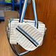 Accessories, Bags - Puffer Style Pickleball Carry Bag Case White/Blue -  - Cultured Cloths Apparel