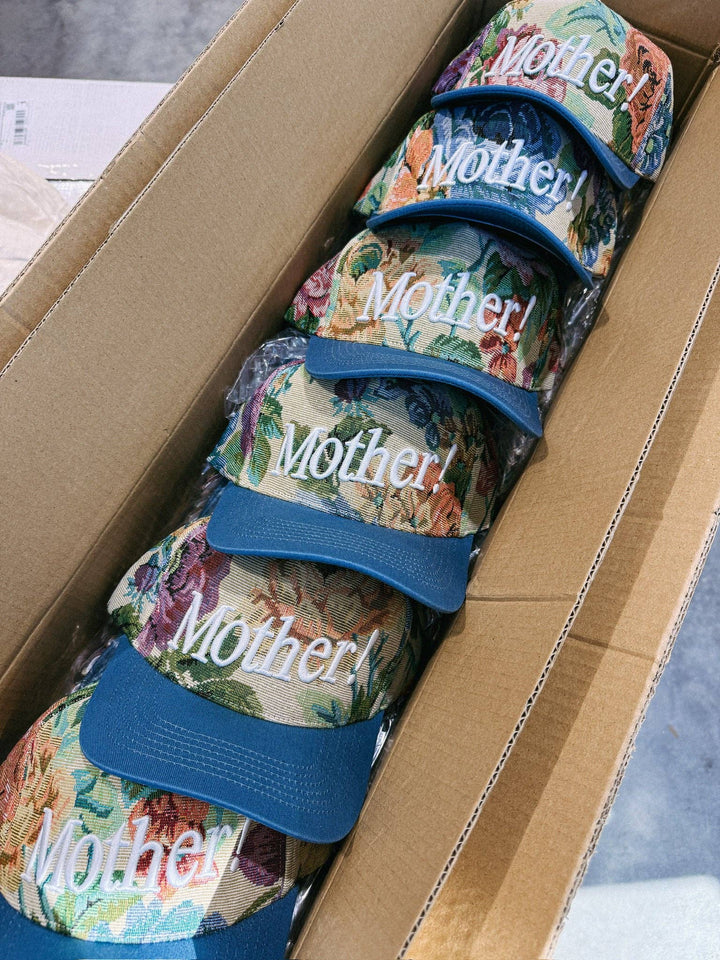 Mother! trucker hat - floral