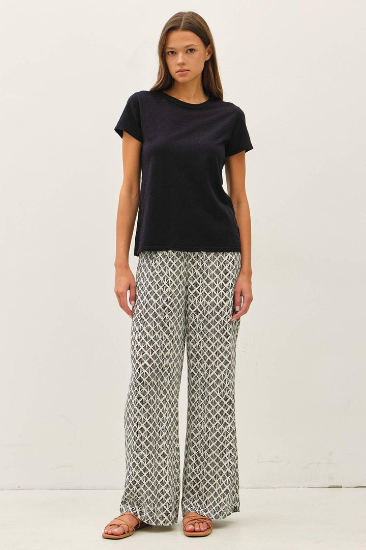 NEW COLOR-GARMENT DYED COTTON SLUB TEE