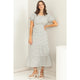 Women's Dresses - Love a Little Gingham Print Cutout Midi Dress -  - Cultured Cloths Apparel