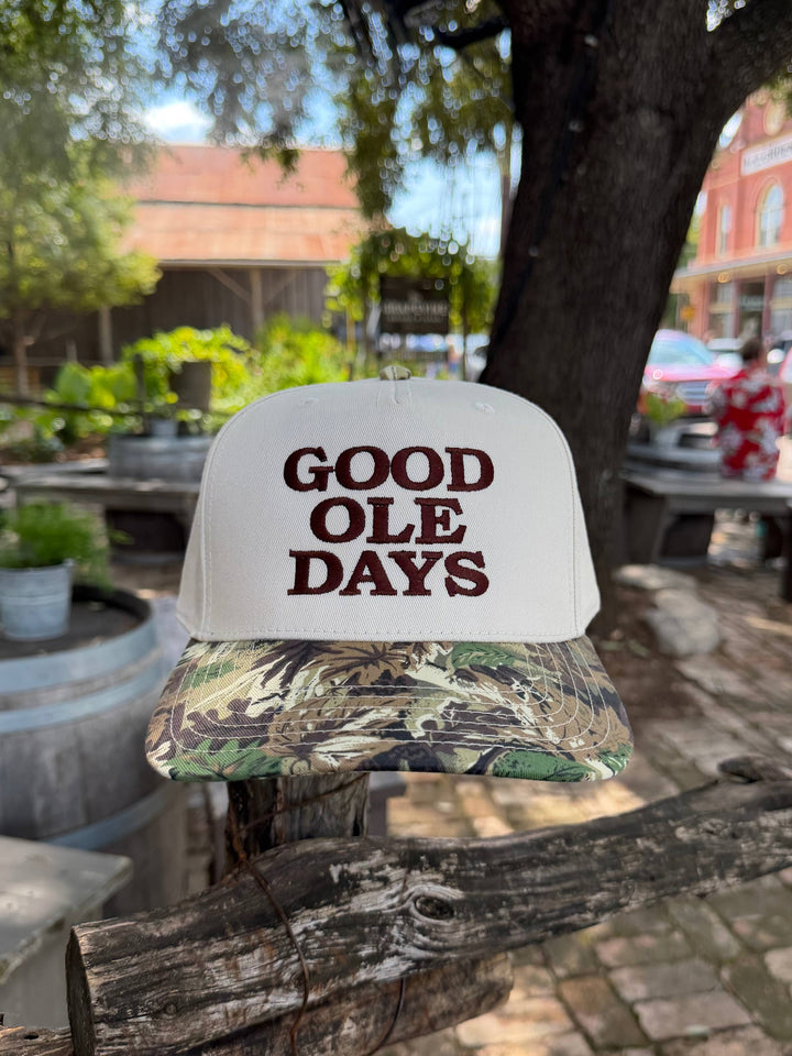 Accessories, Hats - Good Ole Days - Camo - - Cultured Cloths Apparel