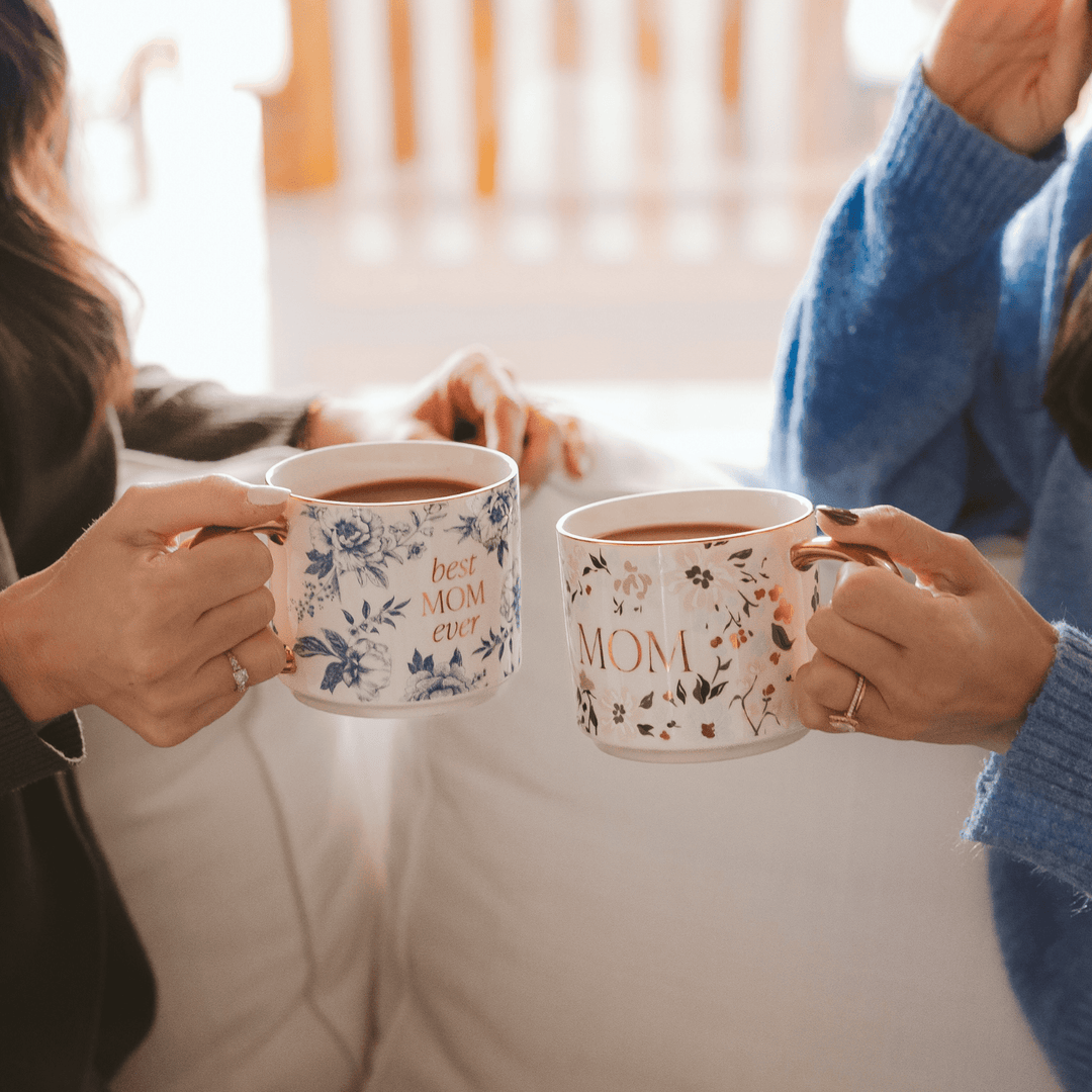 - Floral Mom Coffee Mug - Home Decor & Gifts - - Cultured Cloths Apparel