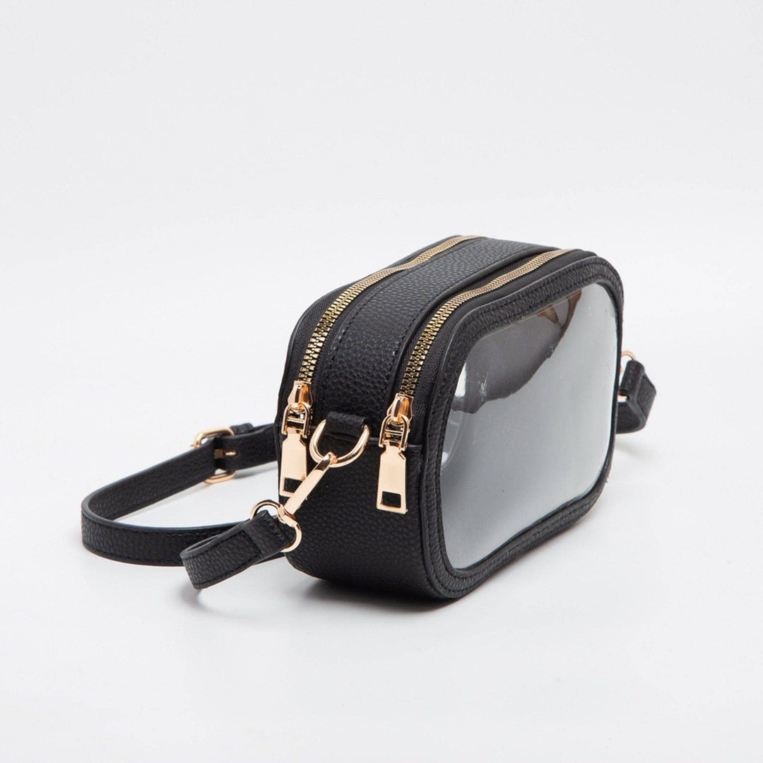 - Double Zipper Oval Clear Gameday/Stadium Bag - - Cultured Cloths Apparel
