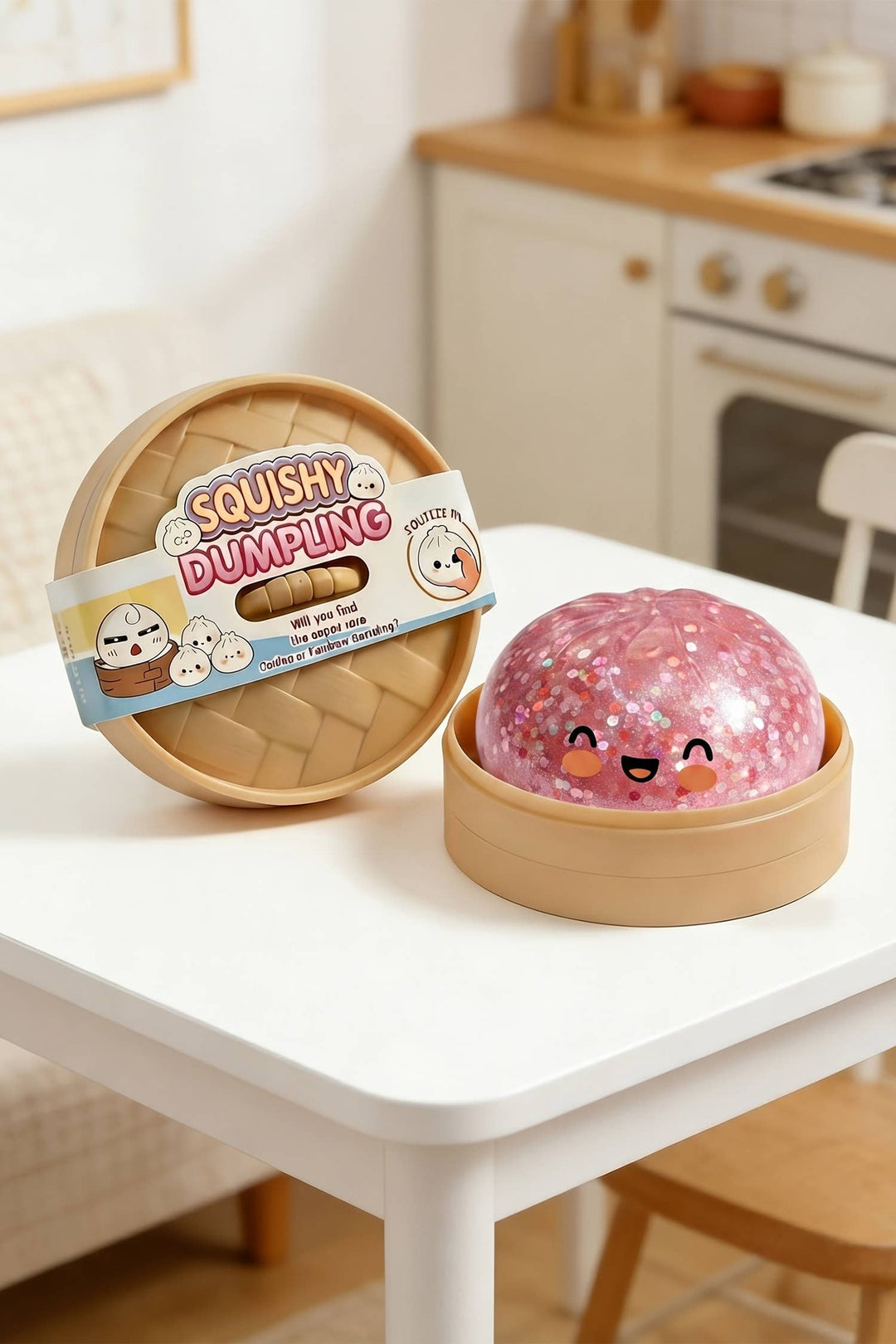 Accessories, Toys - Soft Bun Stress Relief Squeeze Toy - - Cultured Cloths Apparel