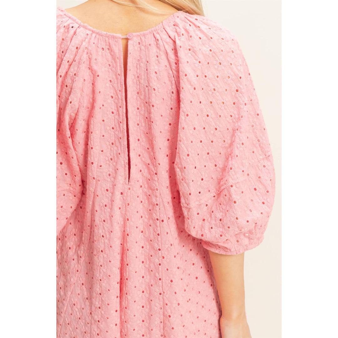 Women's Rompers - Eyelet Babydoll Romper - - Cultured Cloths Apparel