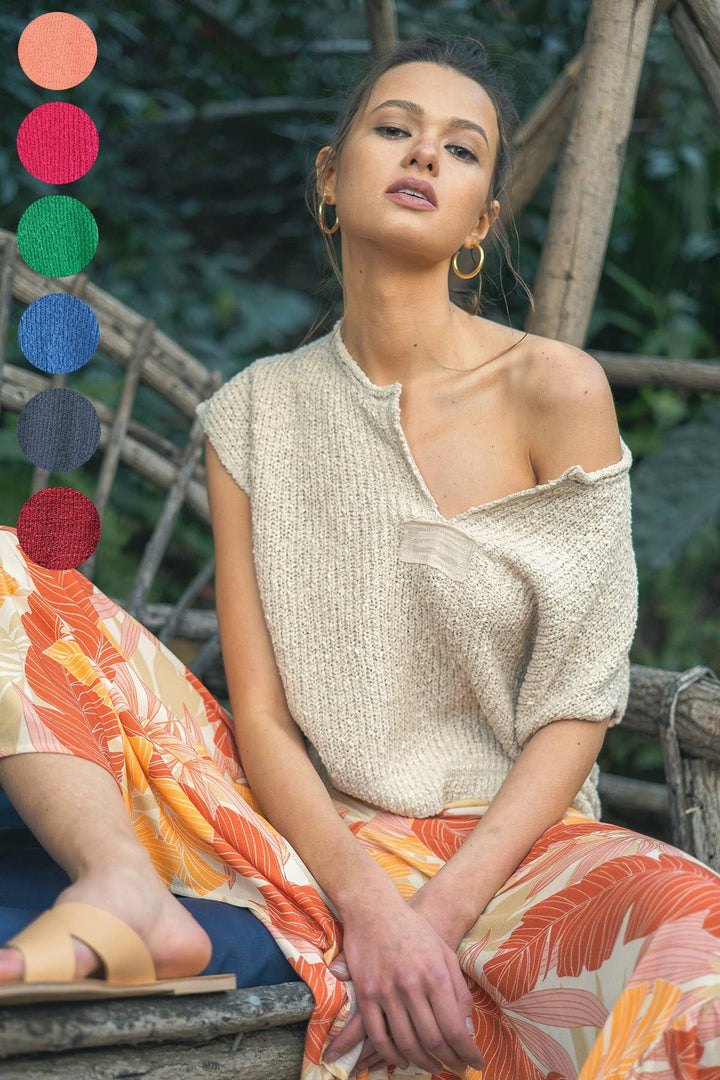 - All-season Lightweight sweater - - Cultured Cloths Apparel