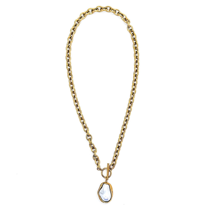 Accessories, Jewelry - Cora Baroque Pearl Necklace - - Cultured Cloths Apparel