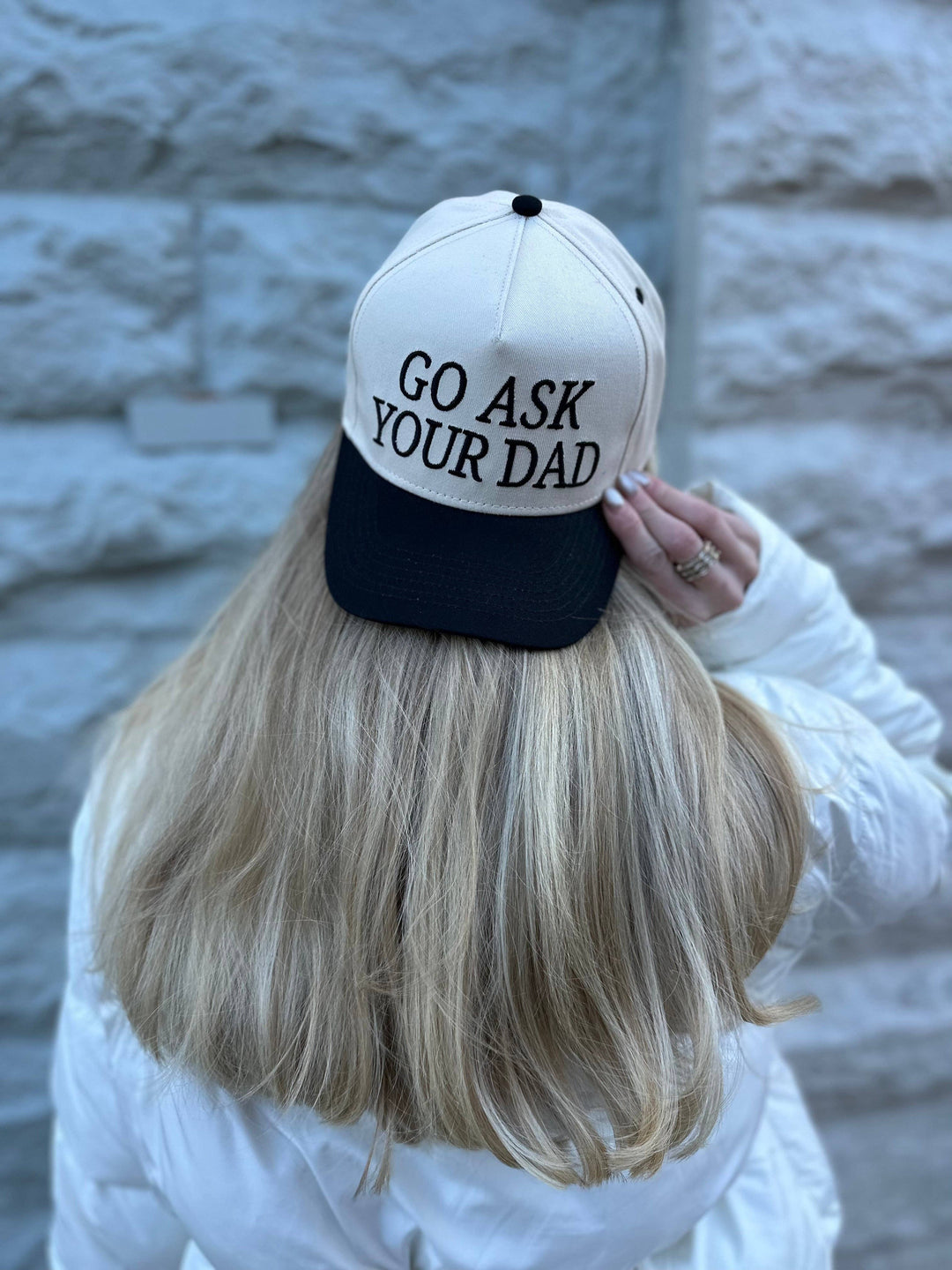 - Go Ask Your Dad Vintage Trucker Hat - - Cultured Cloths Apparel