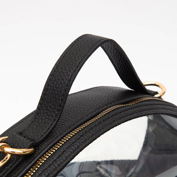 - Clear Gameday Football Stitch Detail Crossbody Bag - - Cultured Cloths Apparel