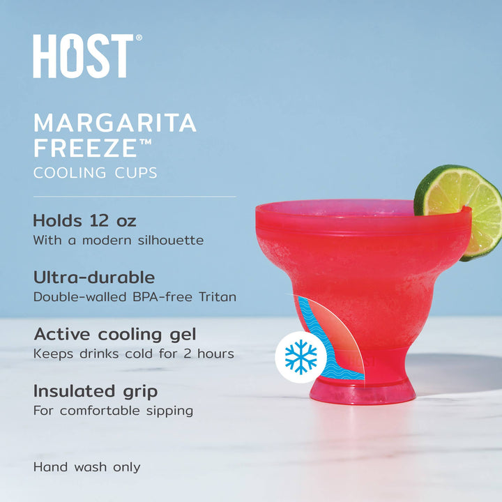 Accessories-Cups - Margarita FREEZE Cooling Cup in Vivid Colors - - Cultured Cloths Apparel