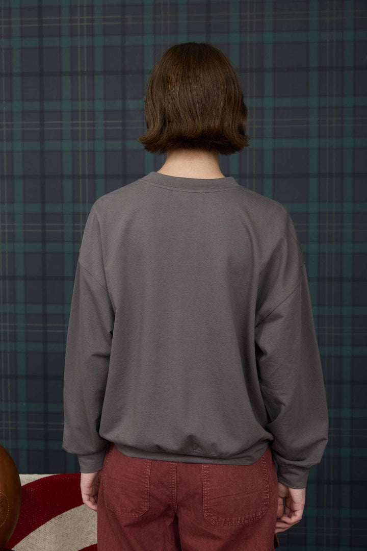 Women's Long Sleeve - USA VARSITY LETTER LONG SLEEVE KNIT TOP - - Cultured Cloths Apparel