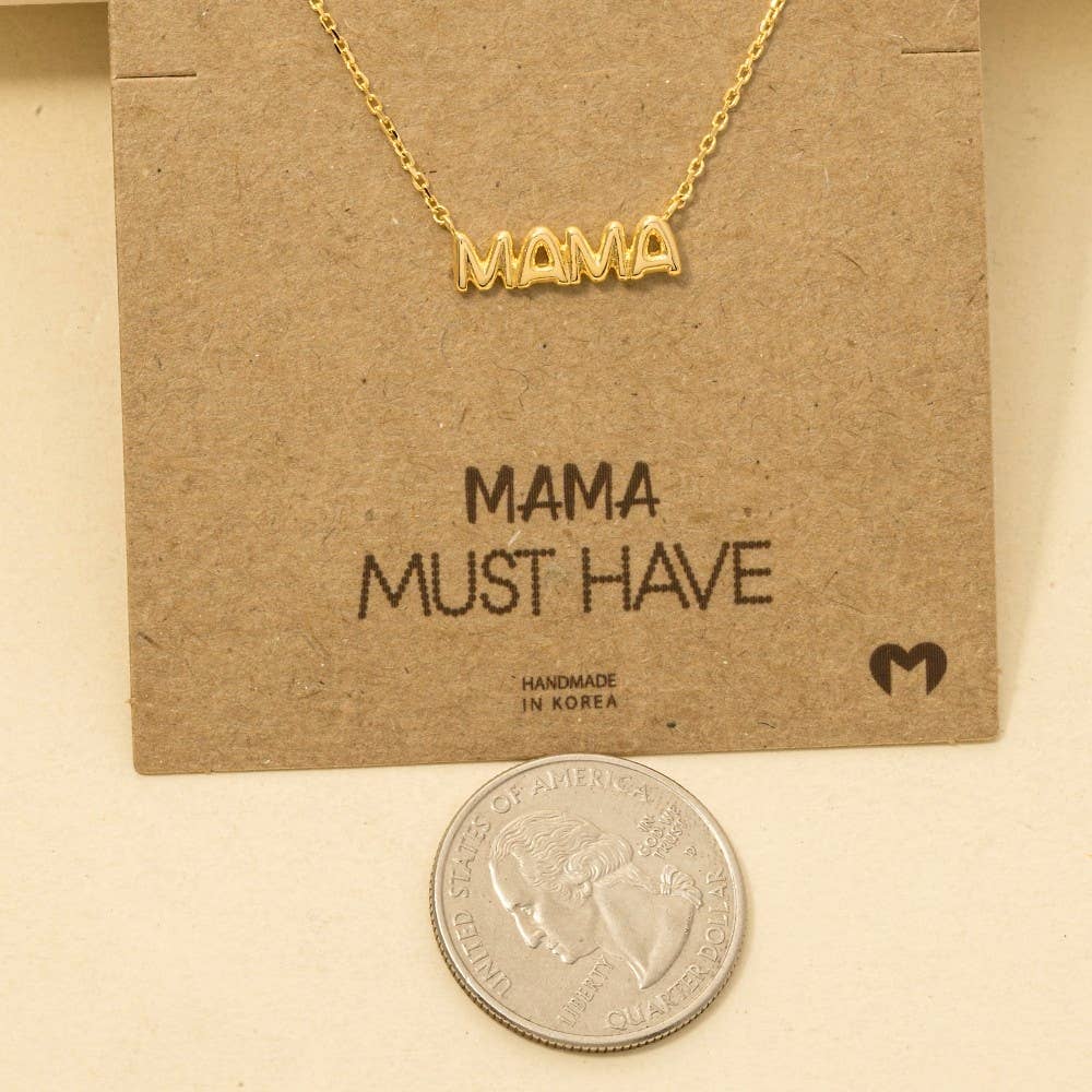 Accessories, Necklaces - Bubble Mama Pendant Necklace - - Cultured Cloths Apparel