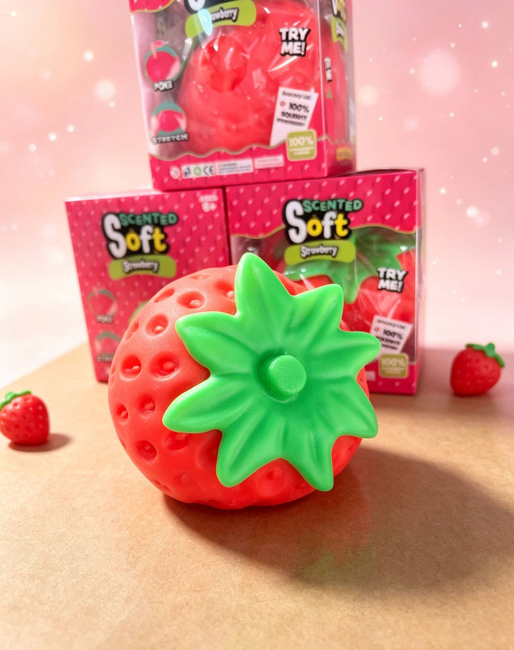 Giant Strawberry Squishy Delight