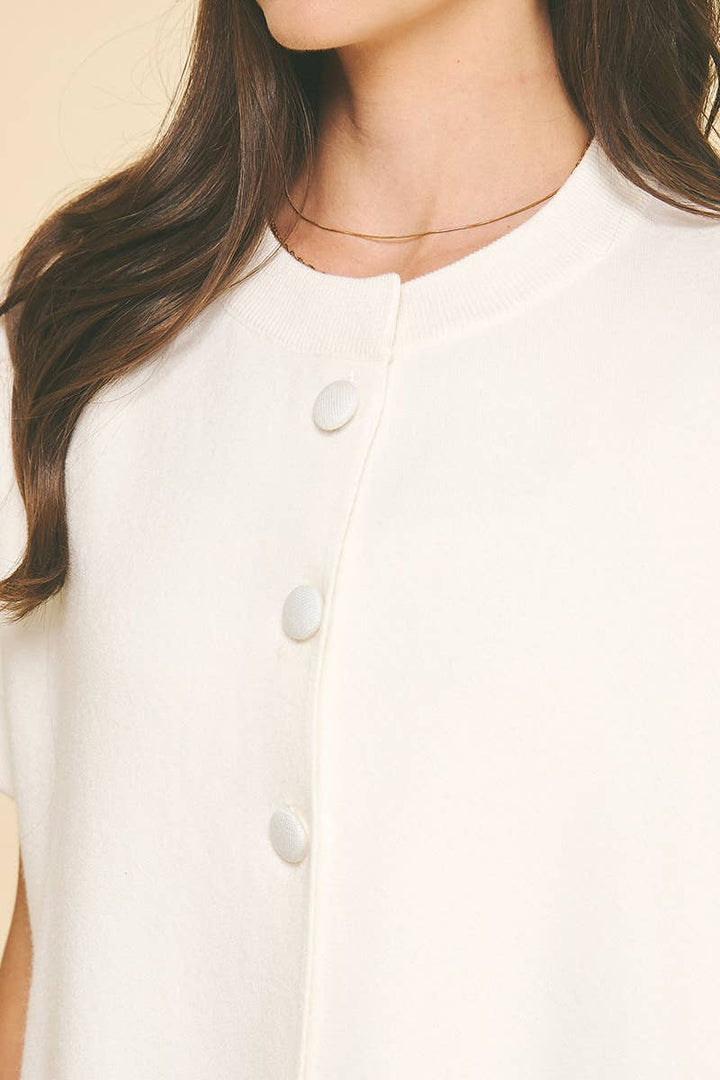 OPEN FRONT BUTTON DOWN