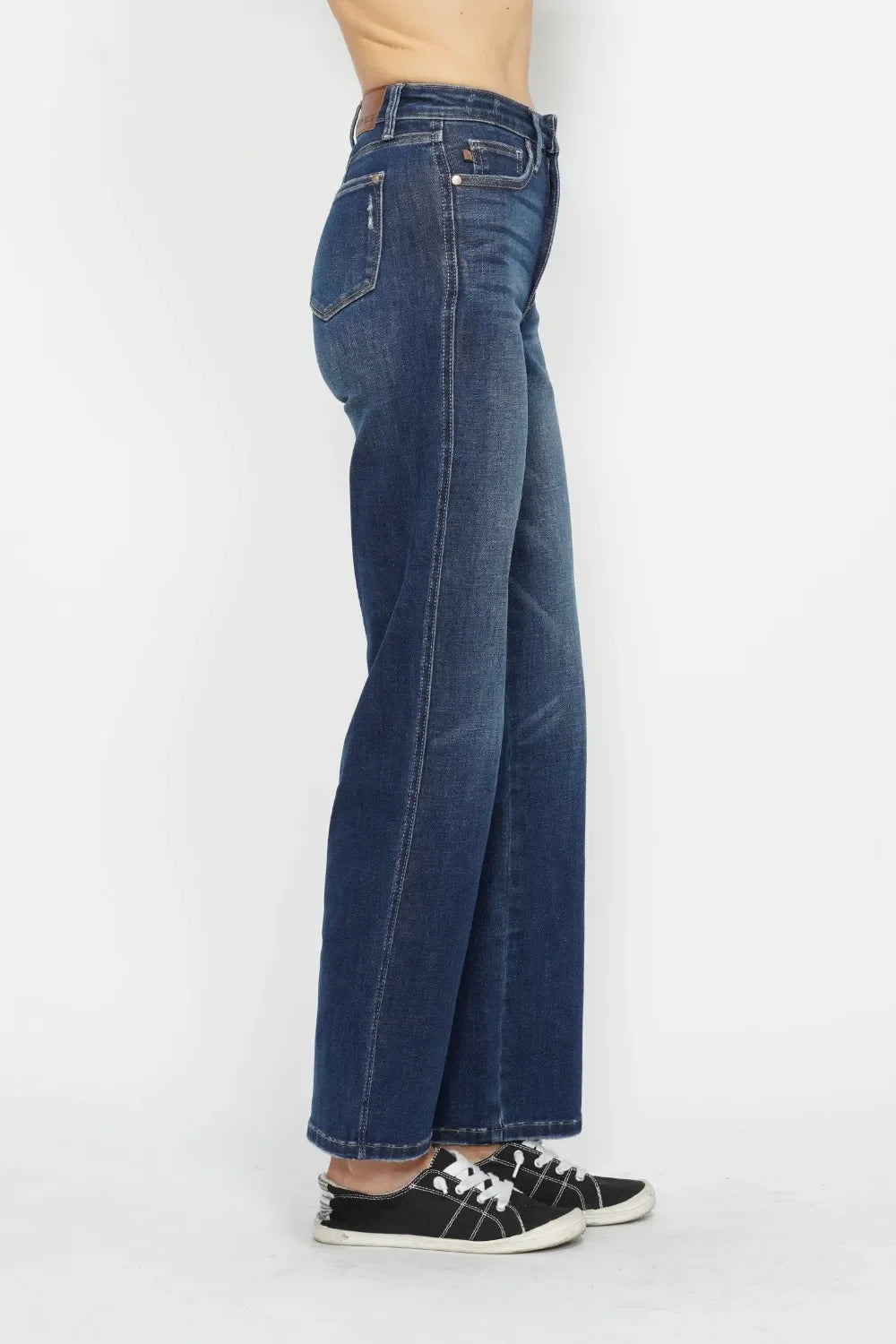 Denim - Judy Blue Full Size High Waist Tummy Control Jeans - - Cultured Cloths Apparel
